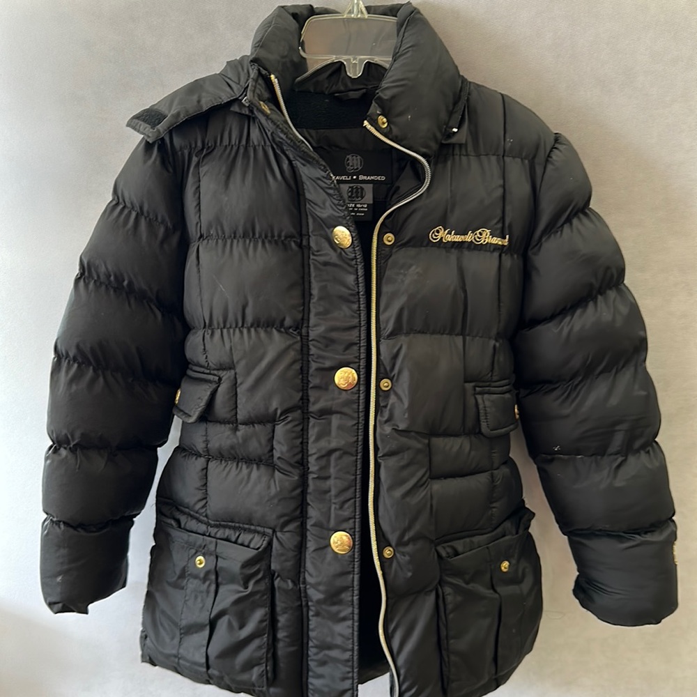 Makaveli Branded hooded jacket black excellent condition